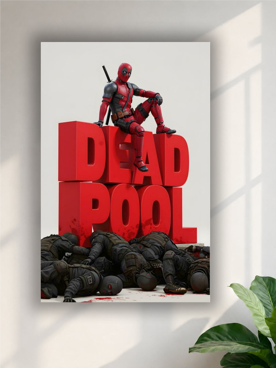 Deadpool Poster | Marvel Superhero Wall Art