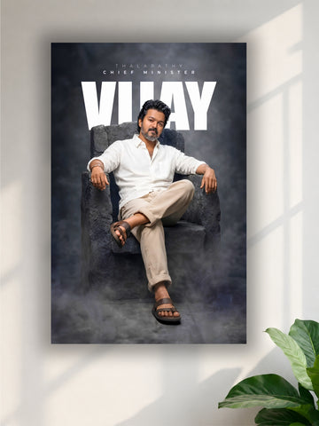 Thalapathy Vijay Poster | Single Poster