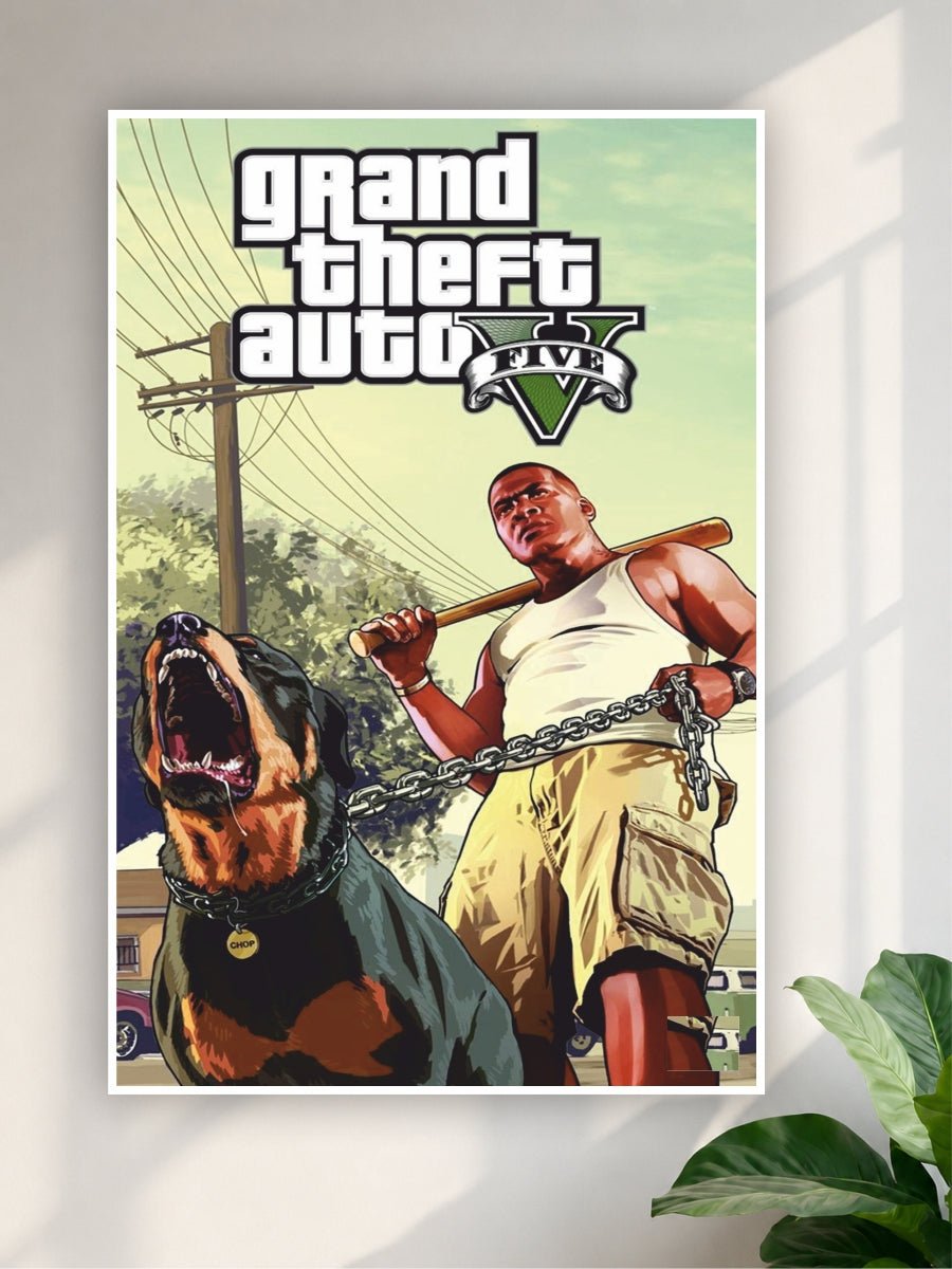 GTA 5 Poster | Grand Theft Auto V Gaming