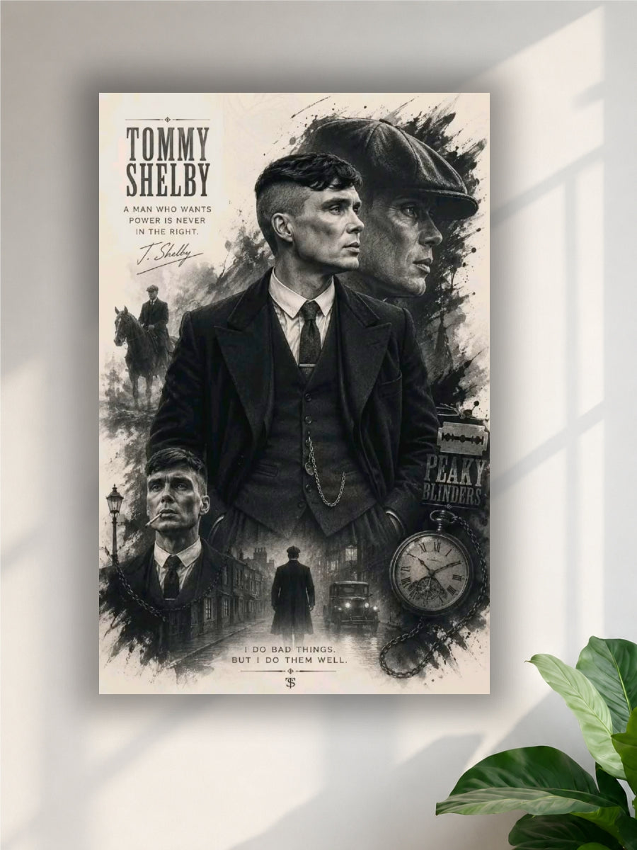 Tommy Shelby Peaky Blinders Poster | Single Poster