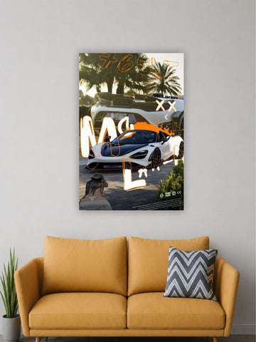 McLaren 765LT Wall Poster | Luxury Supercar