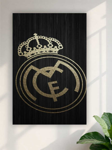 Royal Crown Money Wall Poster | Gold Luxury Black Wall Art