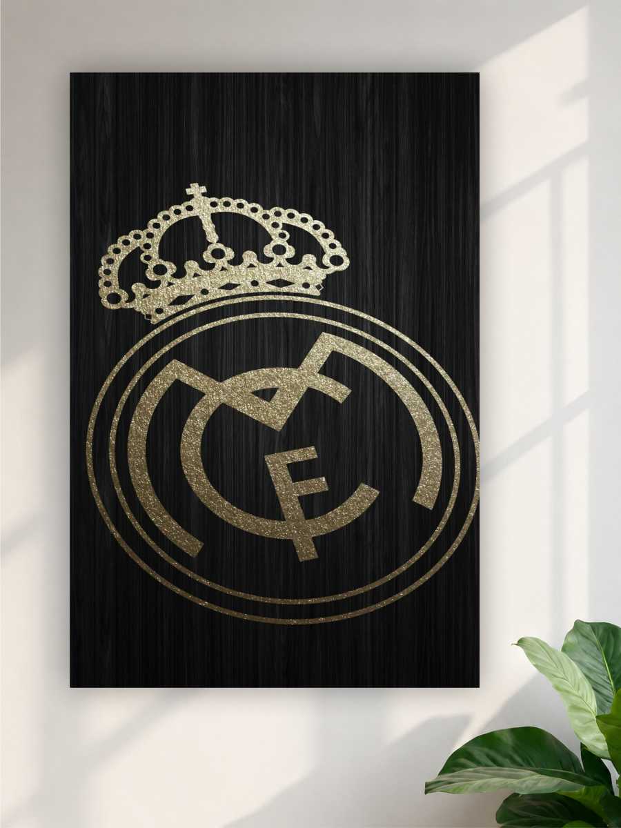 Royal Crown Money Wall Poster | Gold Luxury Black Wall Art