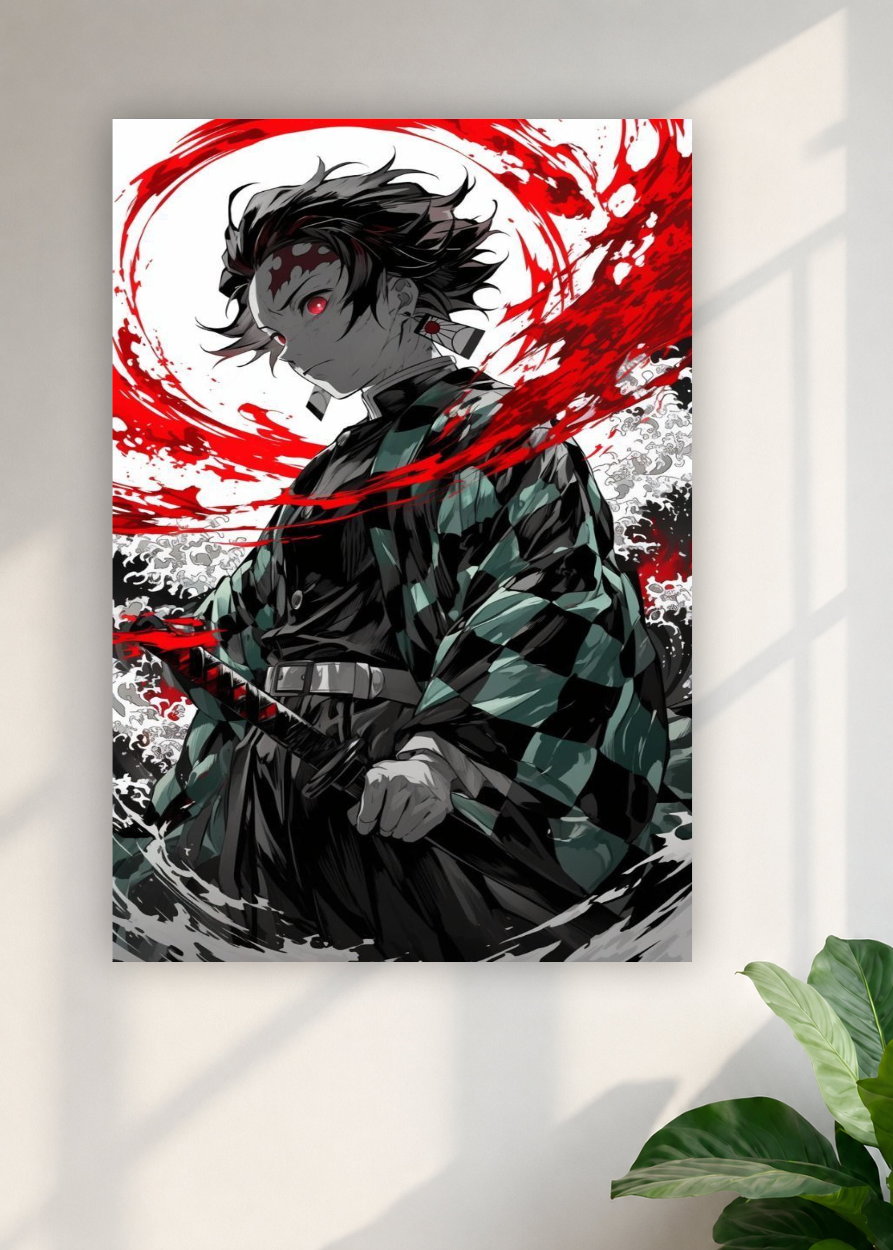 Demon Slayer Tanjiro Kamado Anime Poster