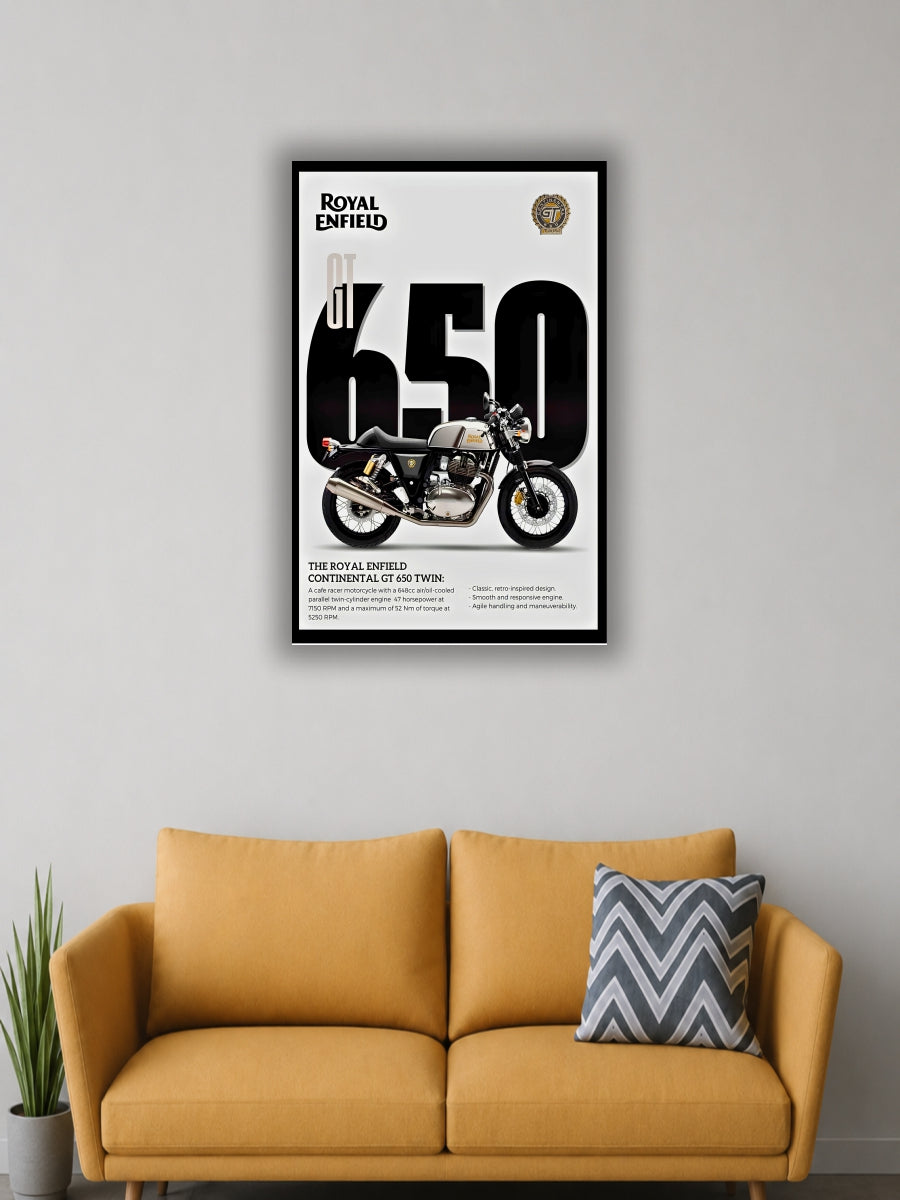 Royal Enfield Continental GT 650| Single Poster