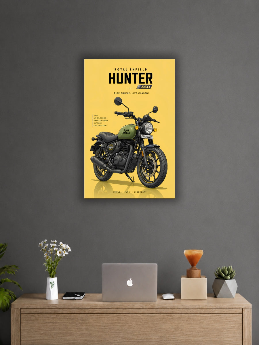 Royal Enfield Hunter 350 | Single Poster