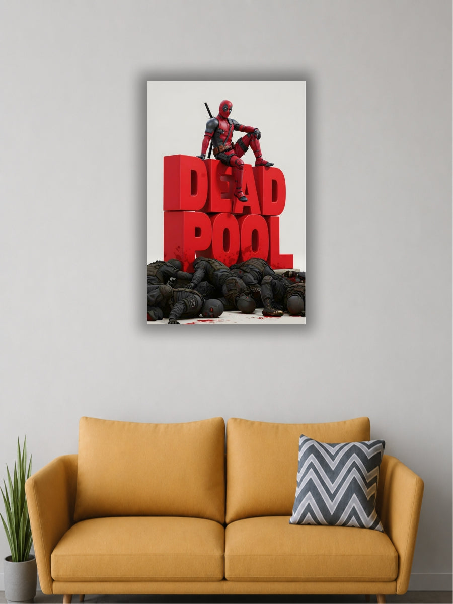 Deadpool Poster | Marvel Superhero Wall Art