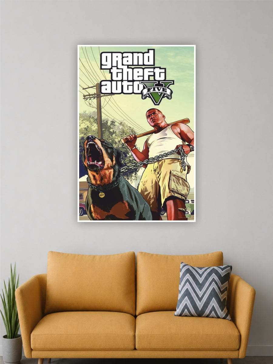 GTA 5 Poster | Grand Theft Auto V Gaming