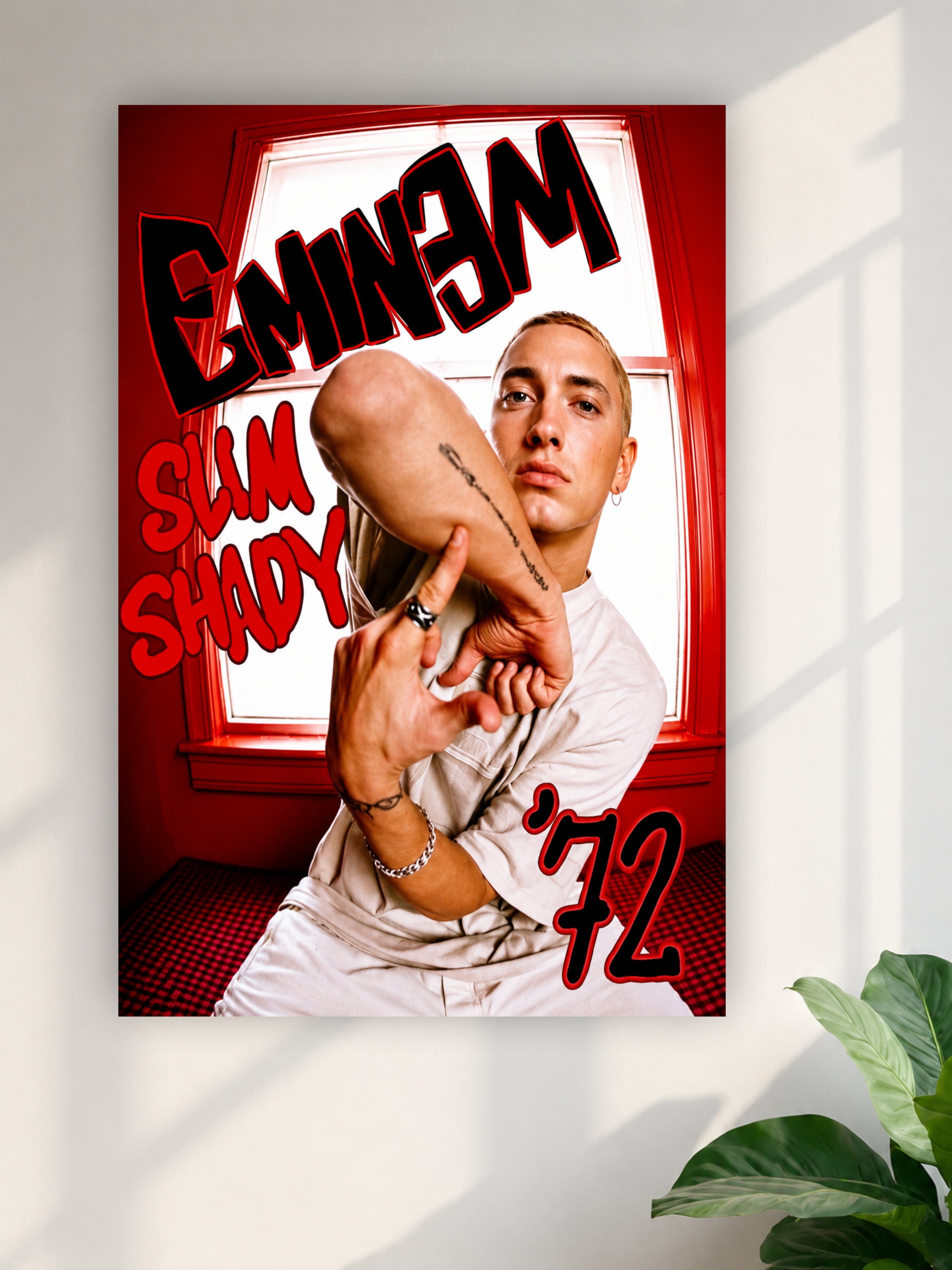 Eminem Slim Shady '72 Poster
