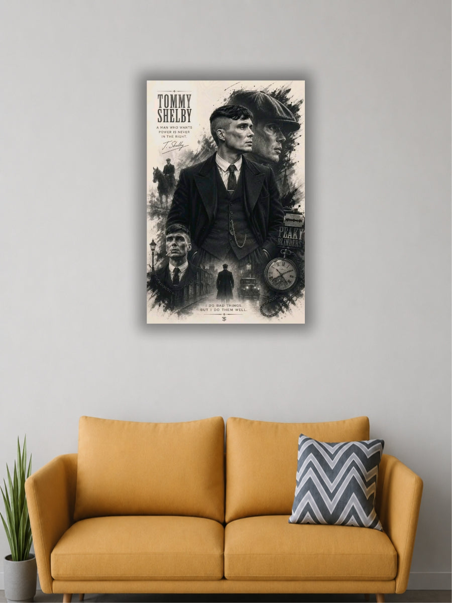 Tommy Shelby Peaky Blinders Poster | Single Poster