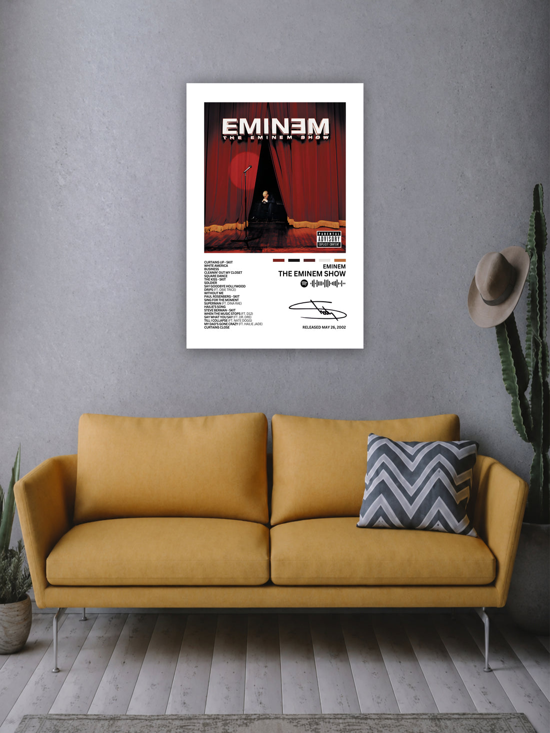 Eminem "The Eminem Show" Album Poster