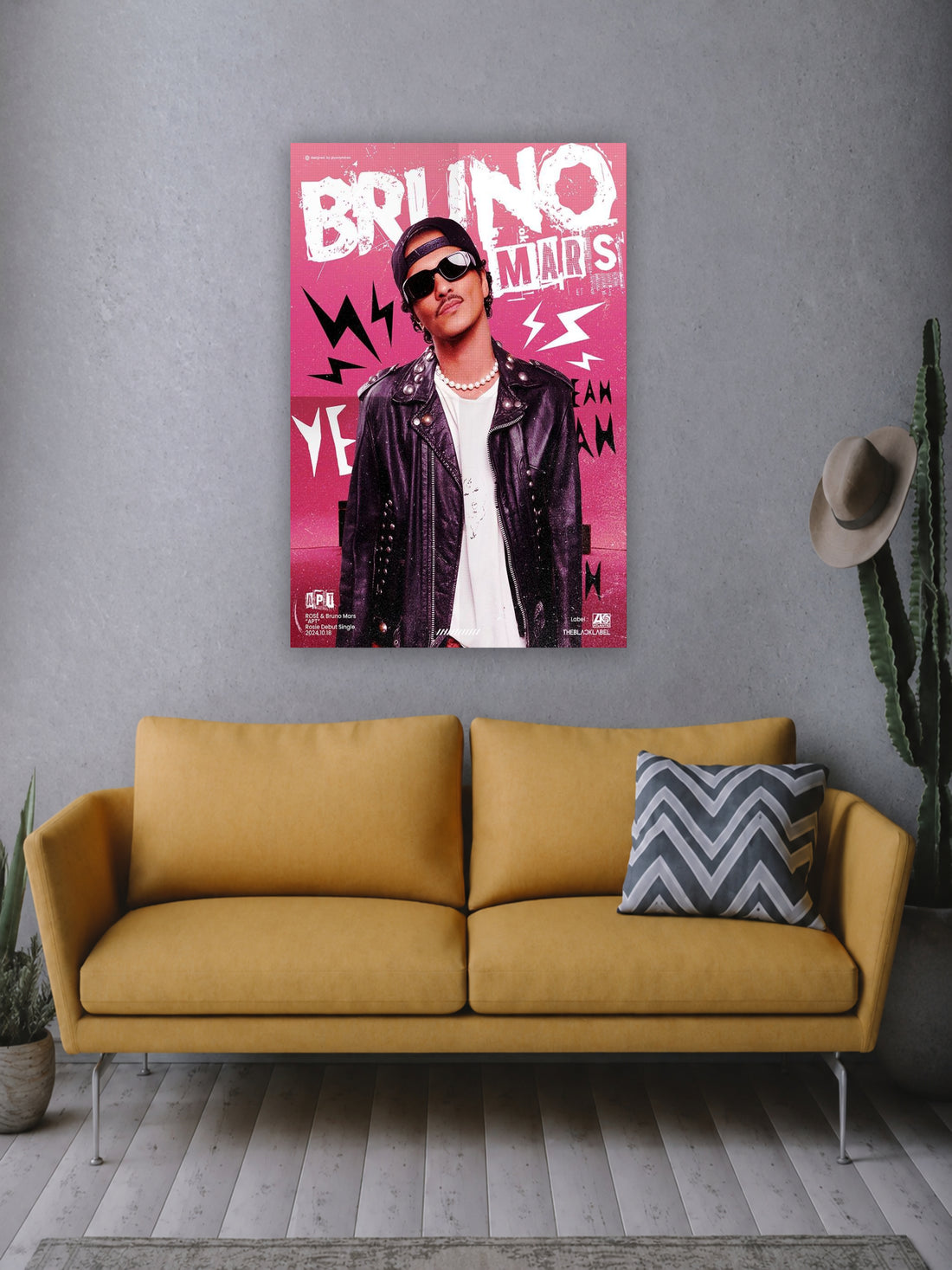 Bruno Mars APT Poster
