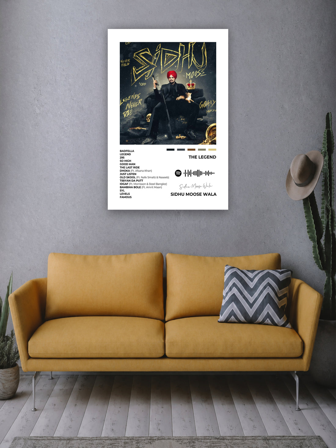 Sidhu Moose Wala The Legend Poster