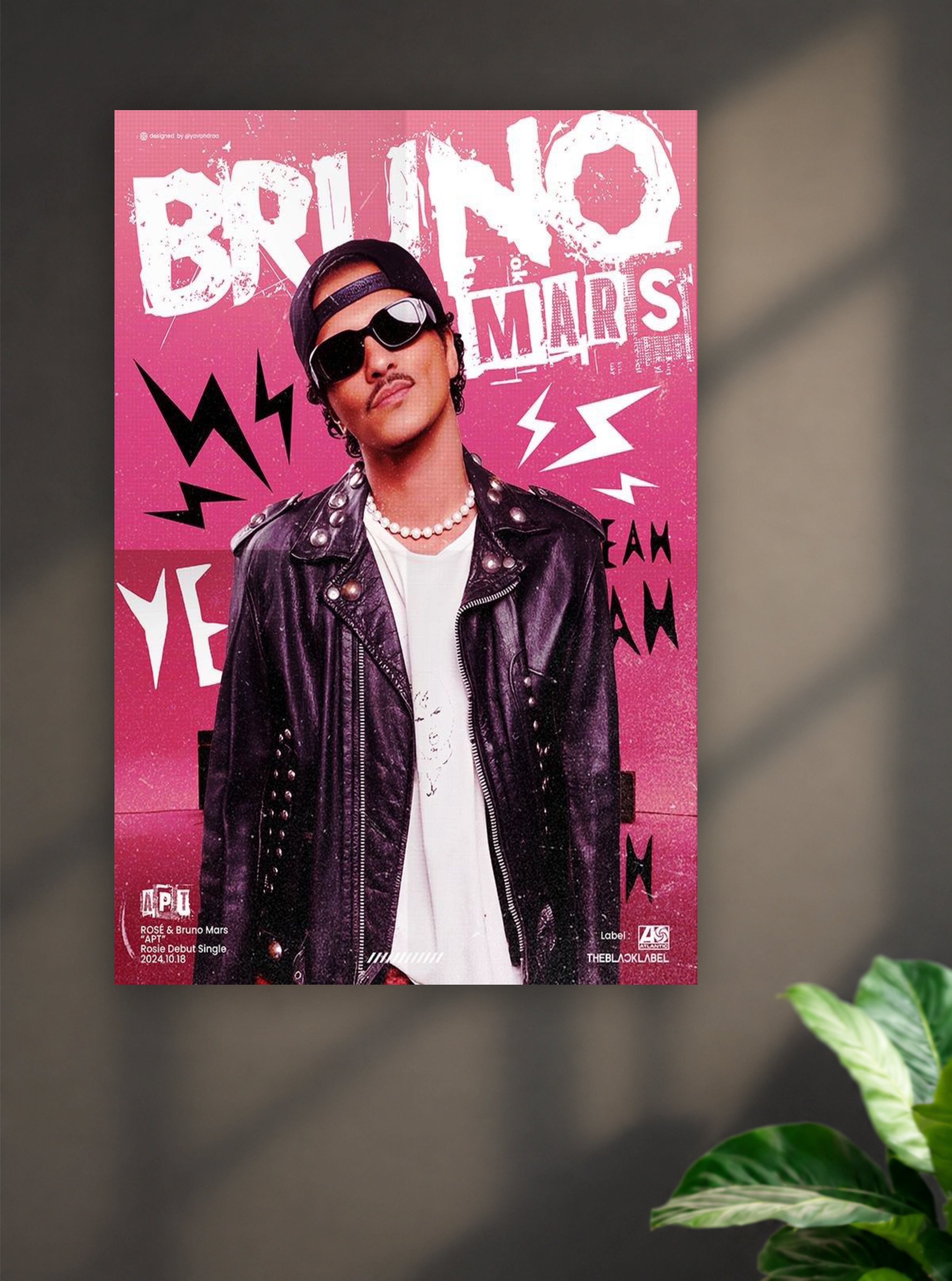 Bruno Mars APT Poster
