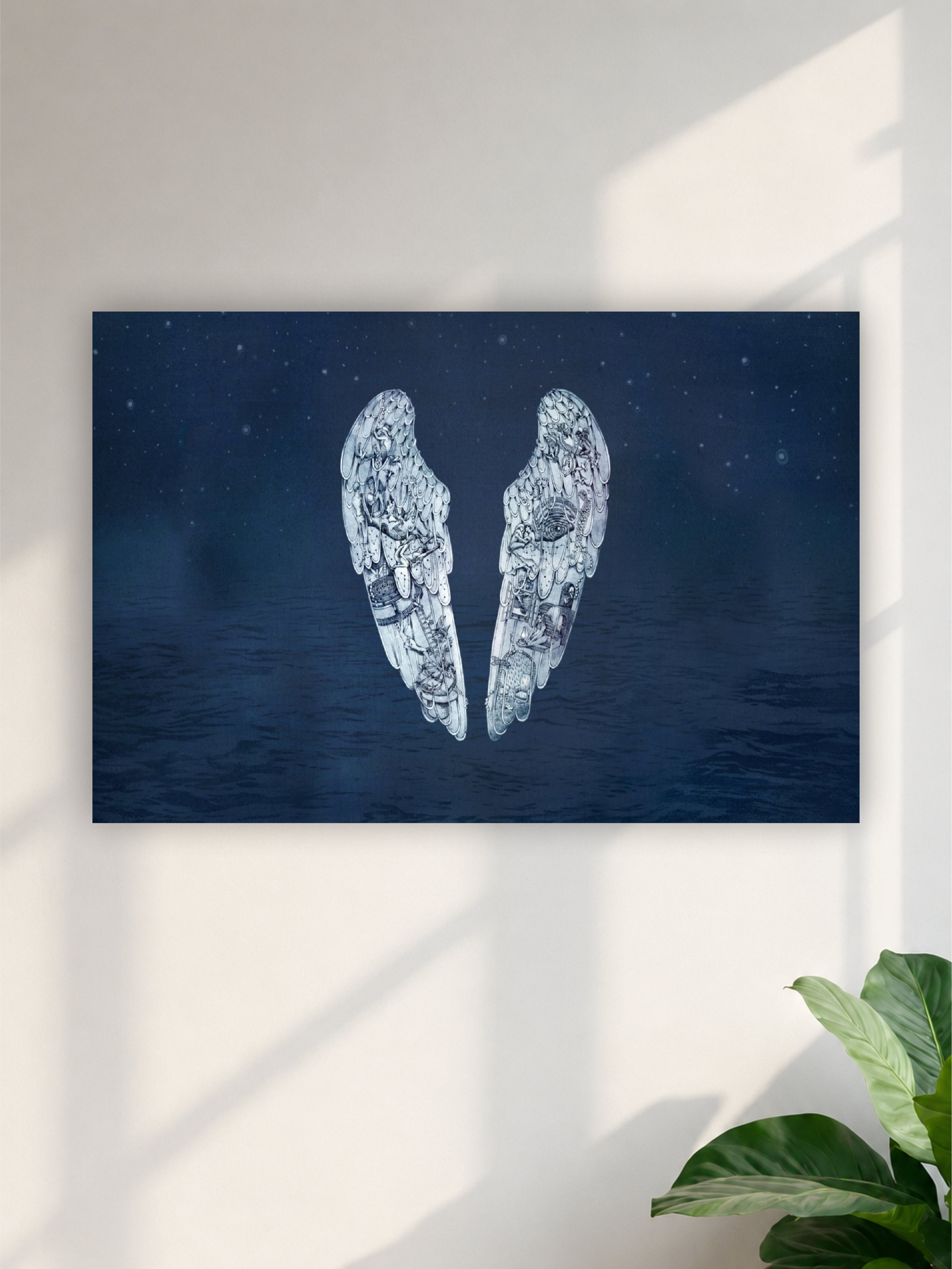 Coldplay Ghost Stories Wings Poster