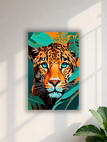 Royal Tiger Jungle Wall Poster | Single Poster