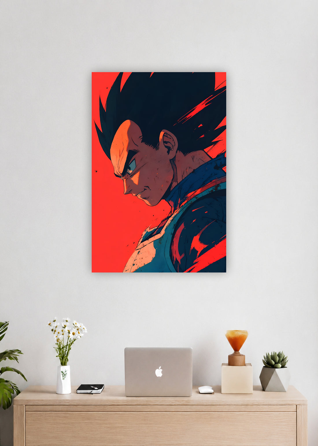 Dragon Ball Vegeta Anime Wall Poster