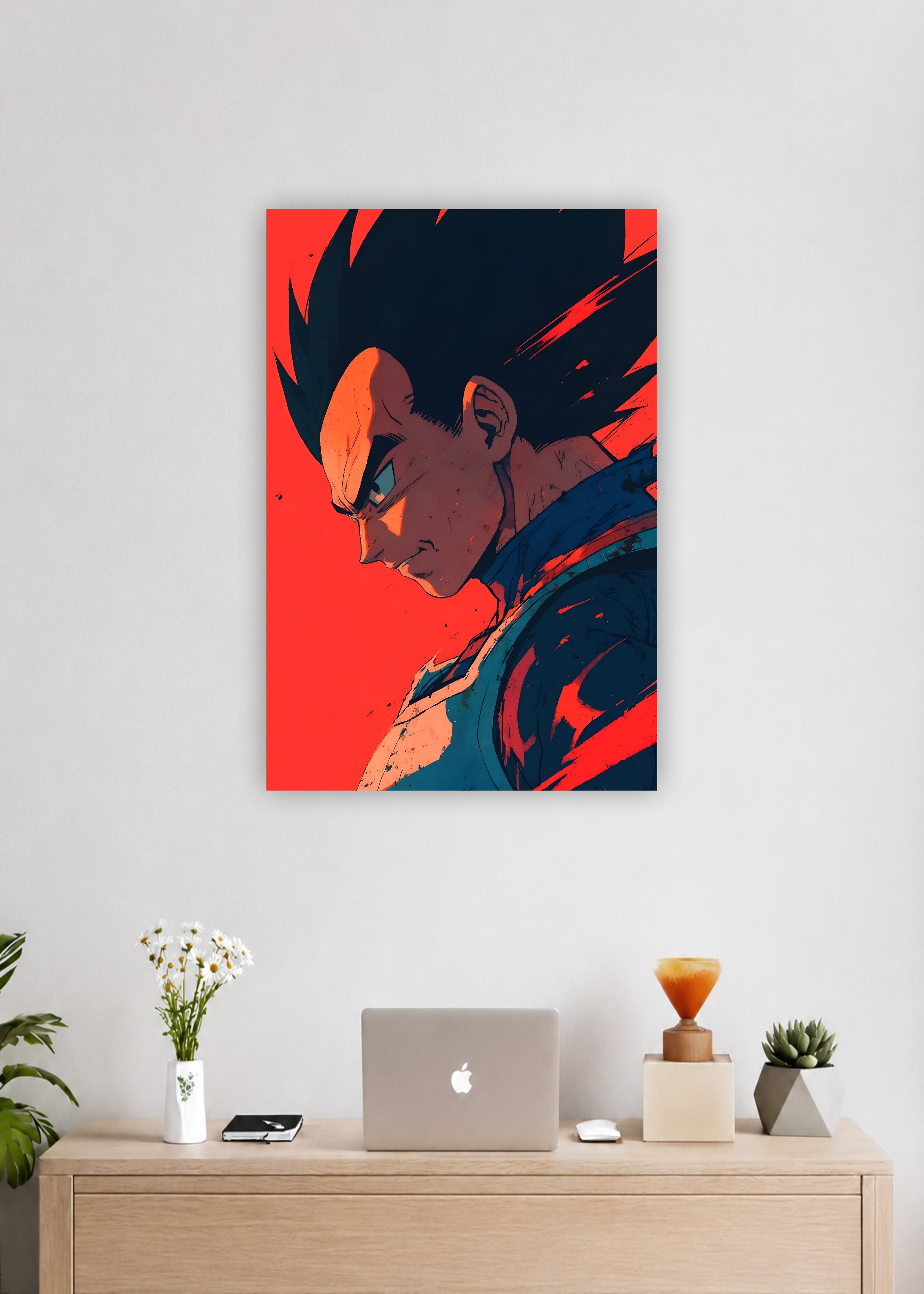 Dragon Ball Vegeta Anime Wall Poster