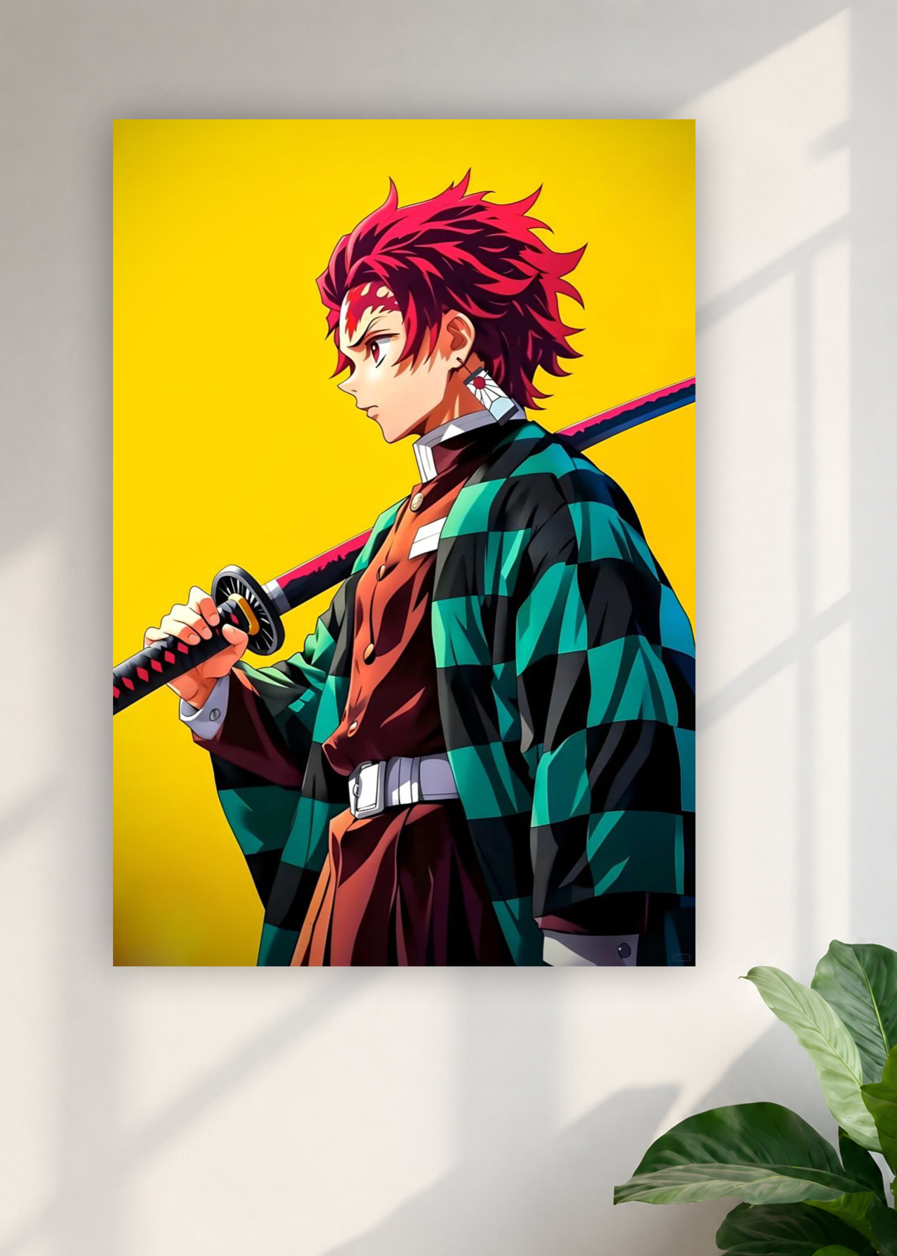 Demon Slayer Tanjiro Kamado Anime Wall Poster