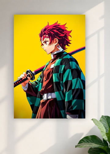 Demon Slayer Tanjiro Kamado Anime Wall Poster