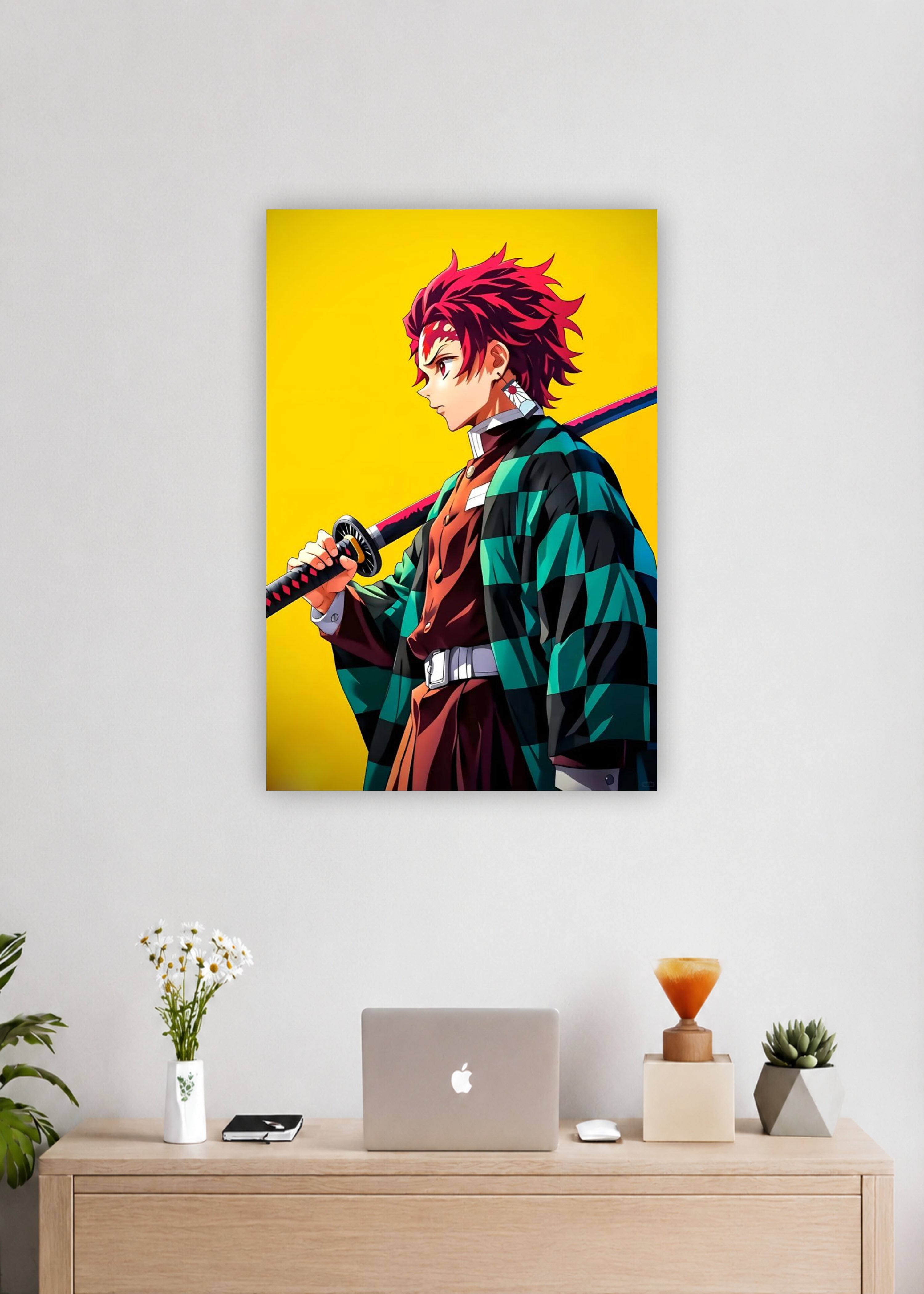 Demon Slayer Tanjiro Kamado Anime Wall Poster