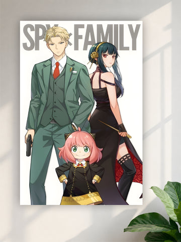 Spy x Family Anime Poster
