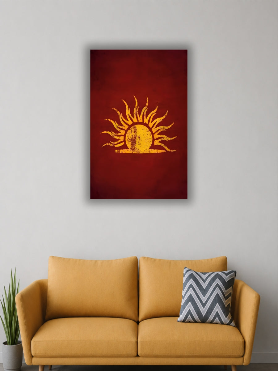 Sun Wall Poster |Aesthetic Boho Poste