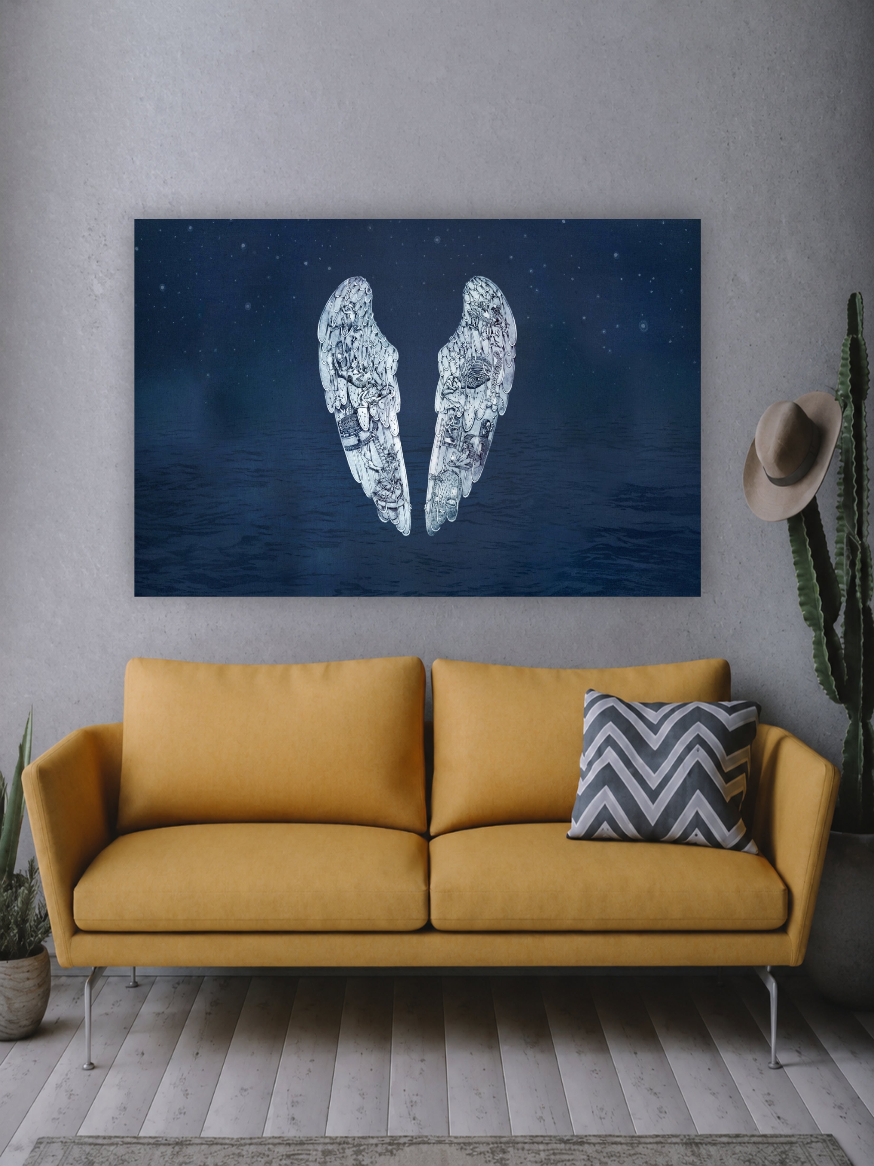 Coldplay Ghost Stories Wings Poster