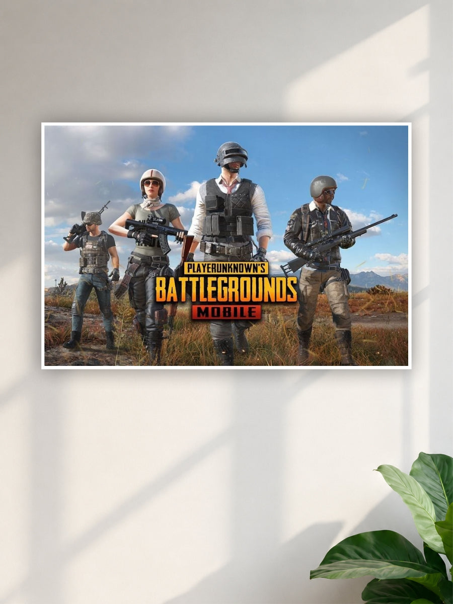 PUBG Mobile Poster | PlayerUnknown’s Battlegrounds Gaming