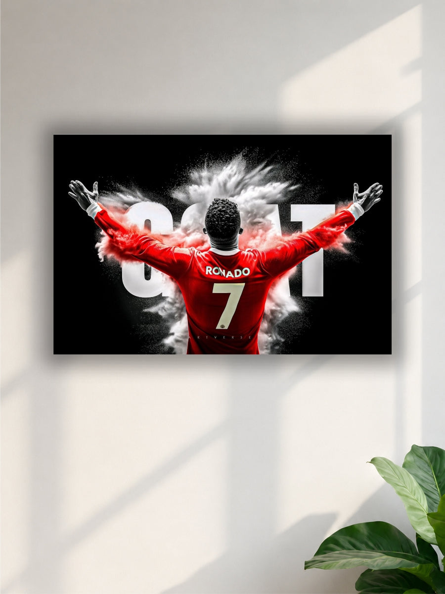 CR7 Football Poster | Single Poster