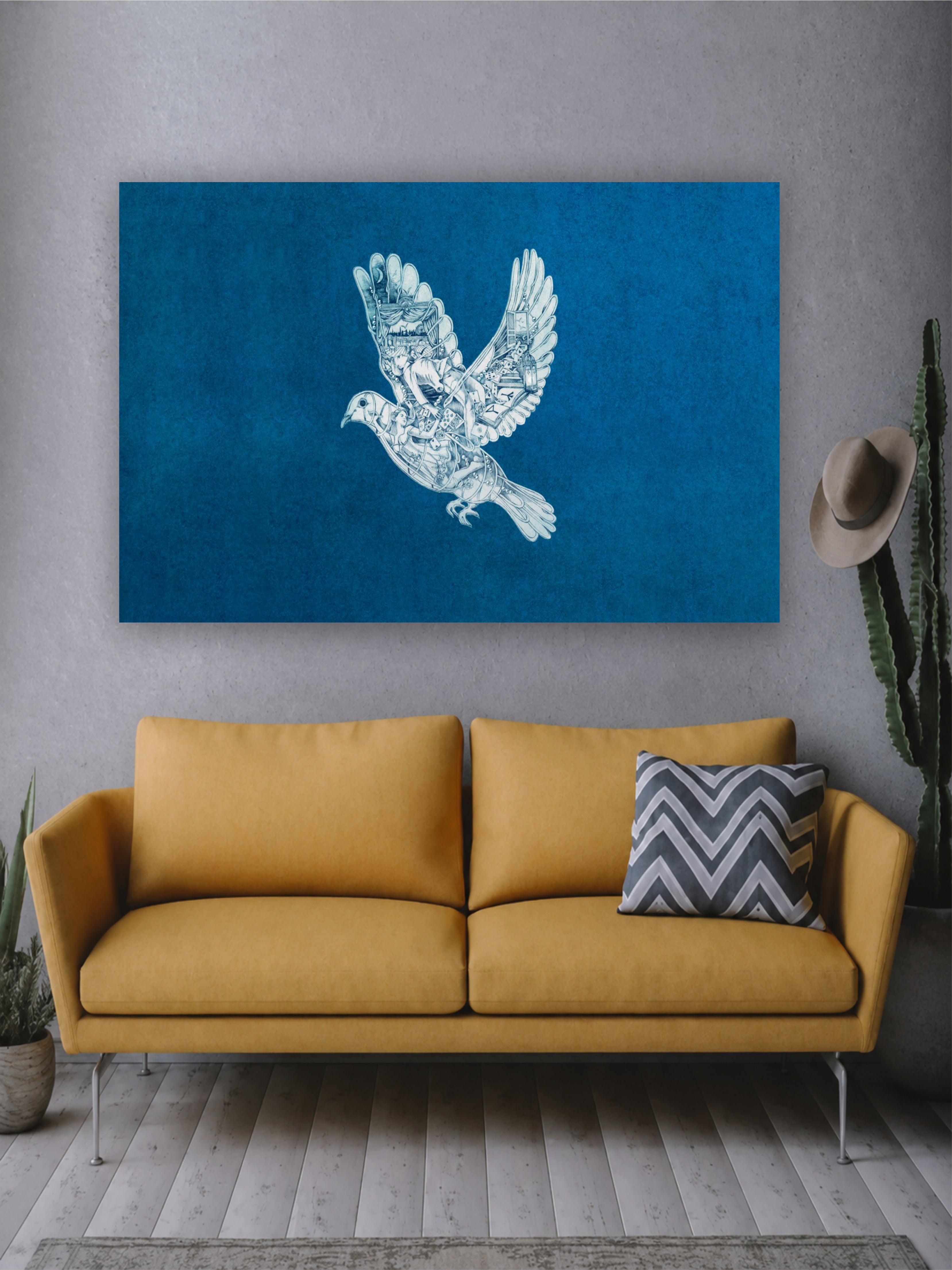 Coldplay A Head Full of Dreams Bird Poster