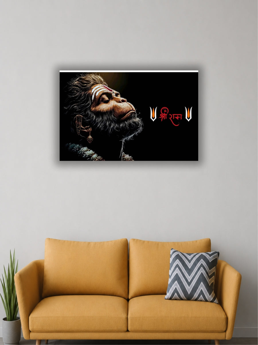 Hanuman Poster | 300 GSM Single Poster