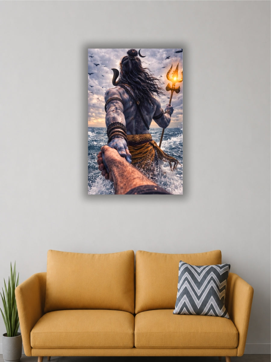 Lord Shiva Mahadev Poster | Divine Shiv Ji Wall Art