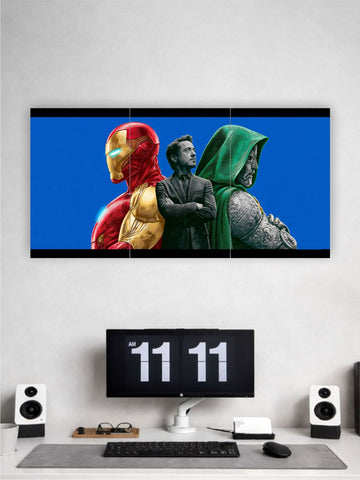 Iron Man & Doctor Doom Wall Poster