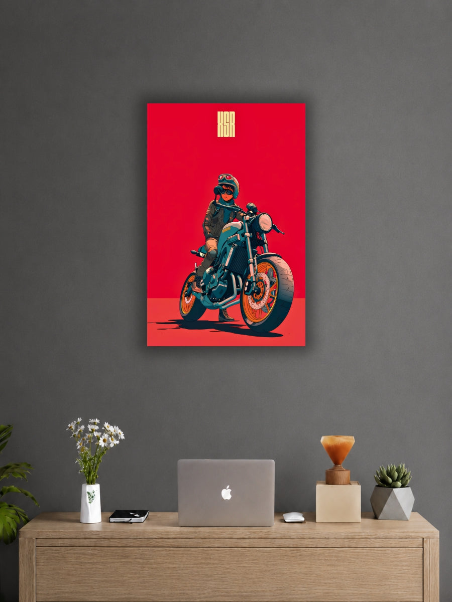Rider Motorcycle Anime Wall Poster | Single Poster