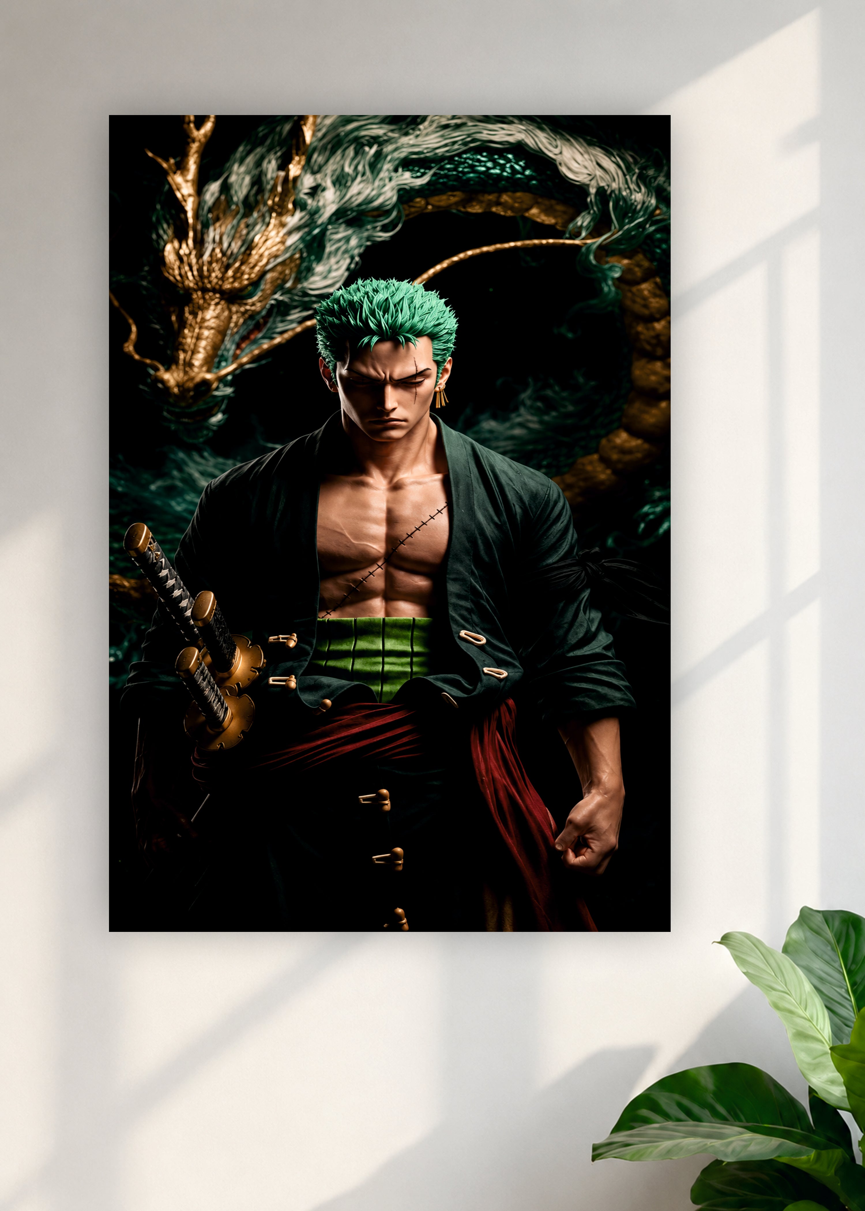 Roronoa Zoro One Piece Anime Poster