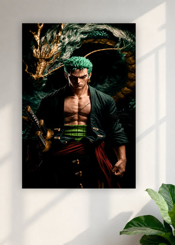 Roronoa Zoro One Piece Anime Poster