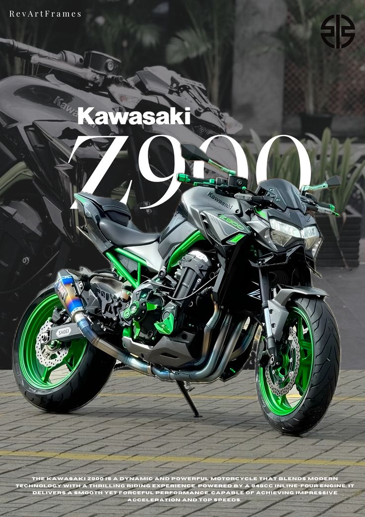 Kawasaki Z900 Wall Frame