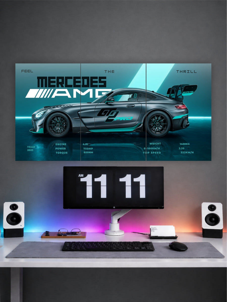 AMG GT2 Pro Split Poster