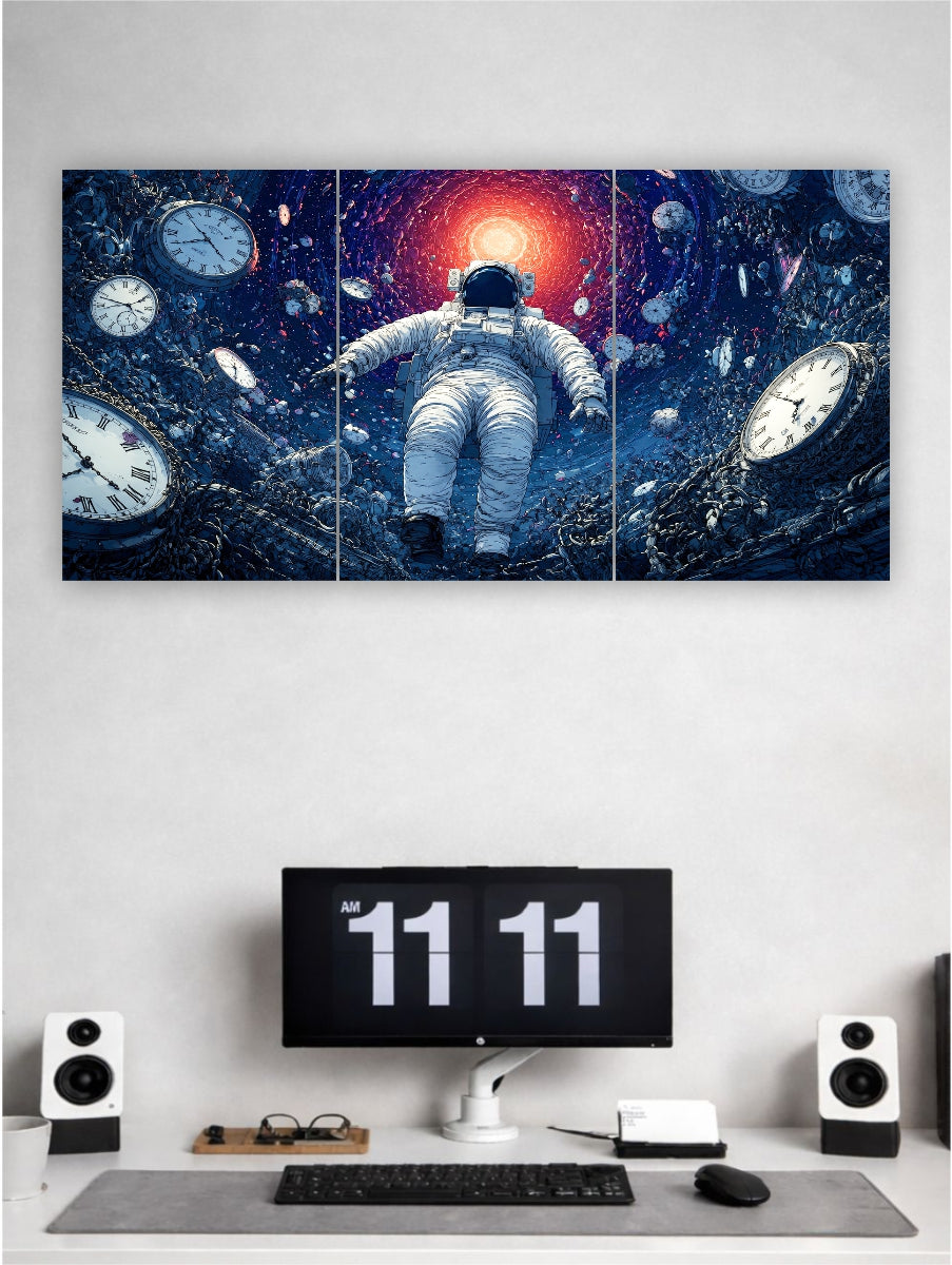 The Time Traveler Split Poster