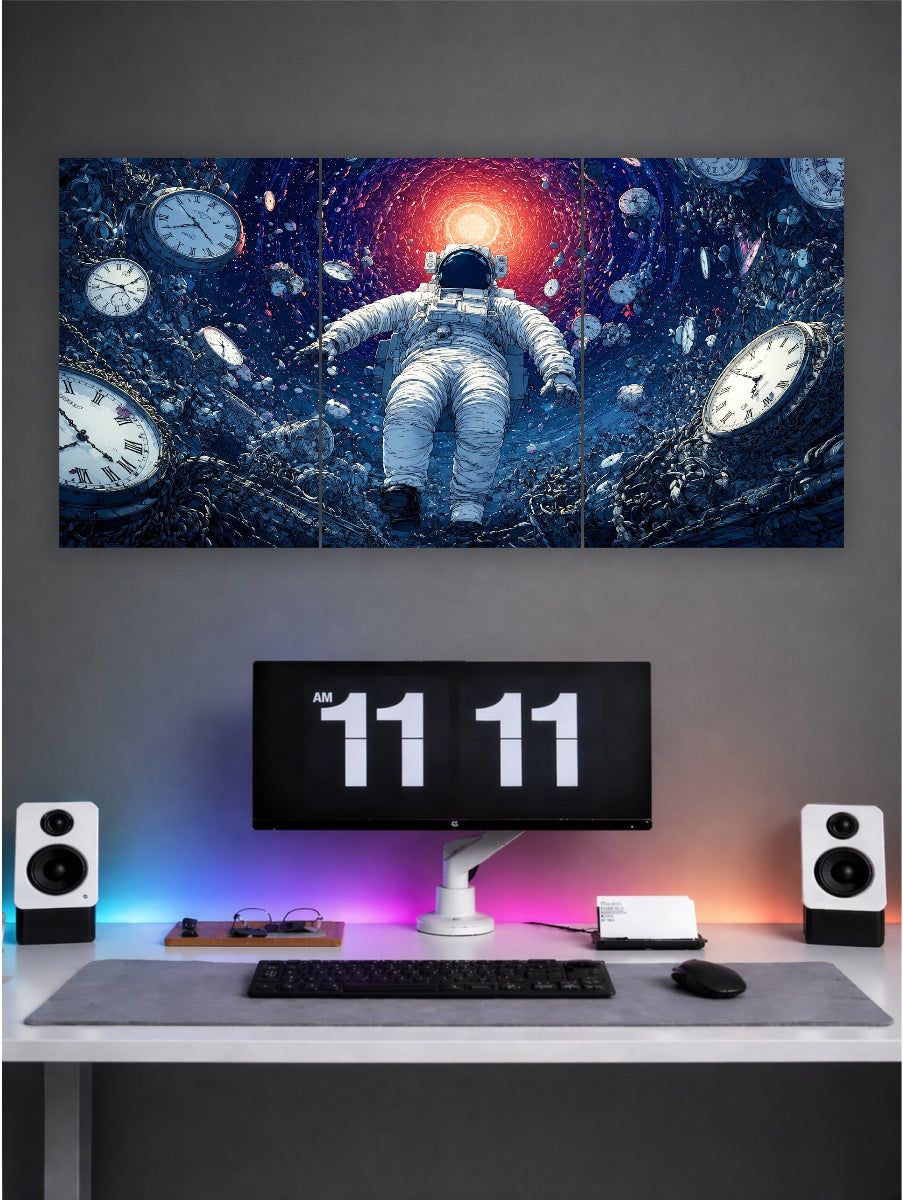 The Time Traveler Split Poster