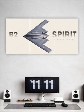 B2 Sirit Jet Split Poster