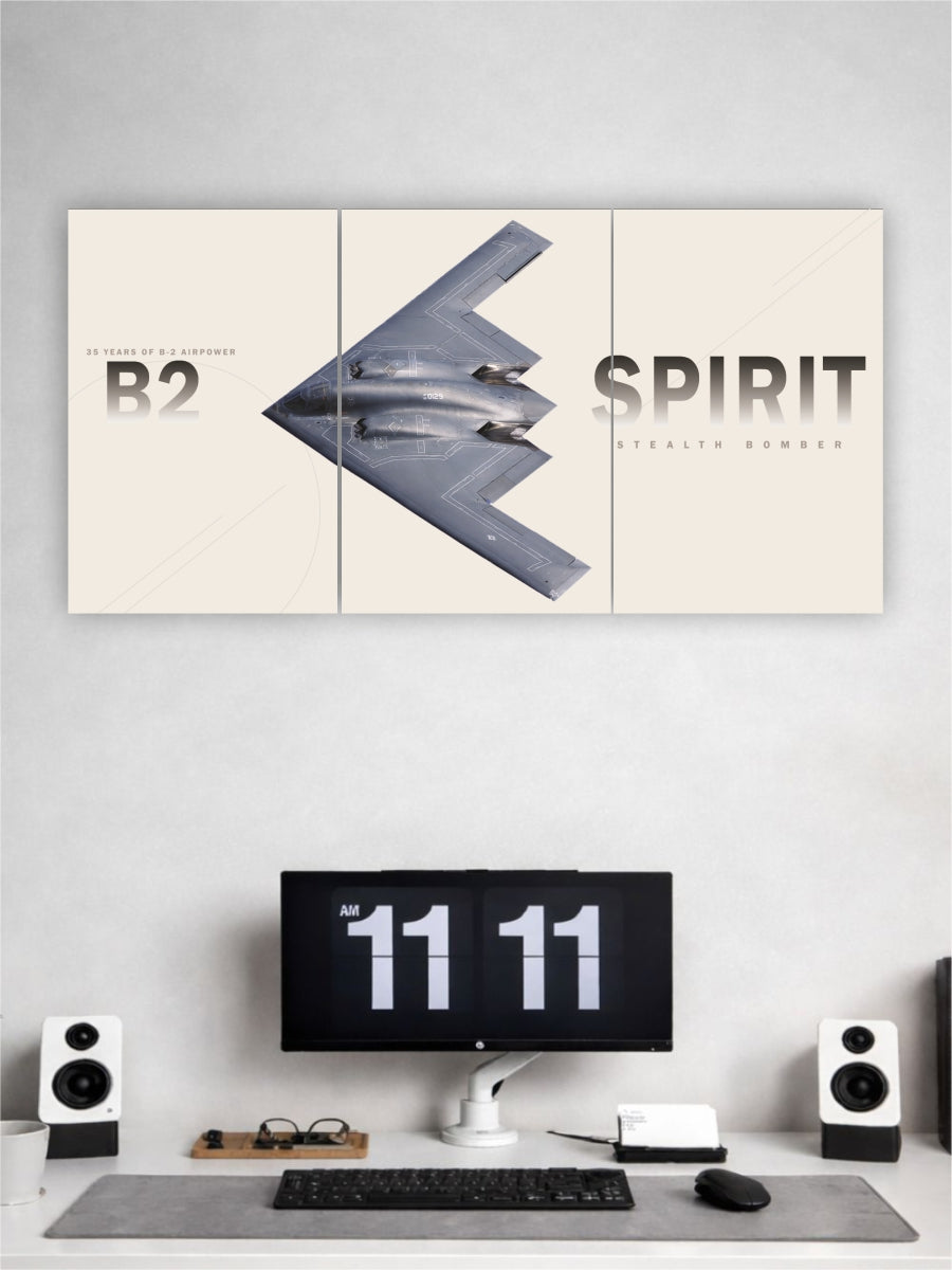 B2 Sirit Jet Split Poster