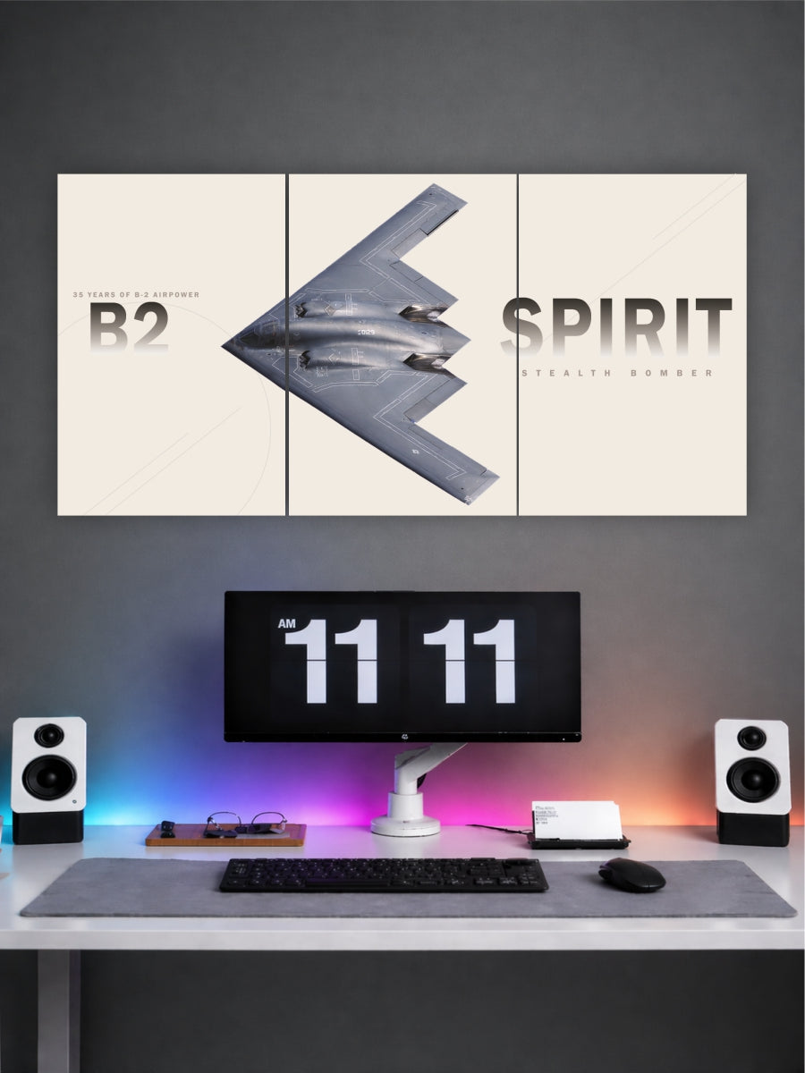 B2 Sirit Jet Split Poster