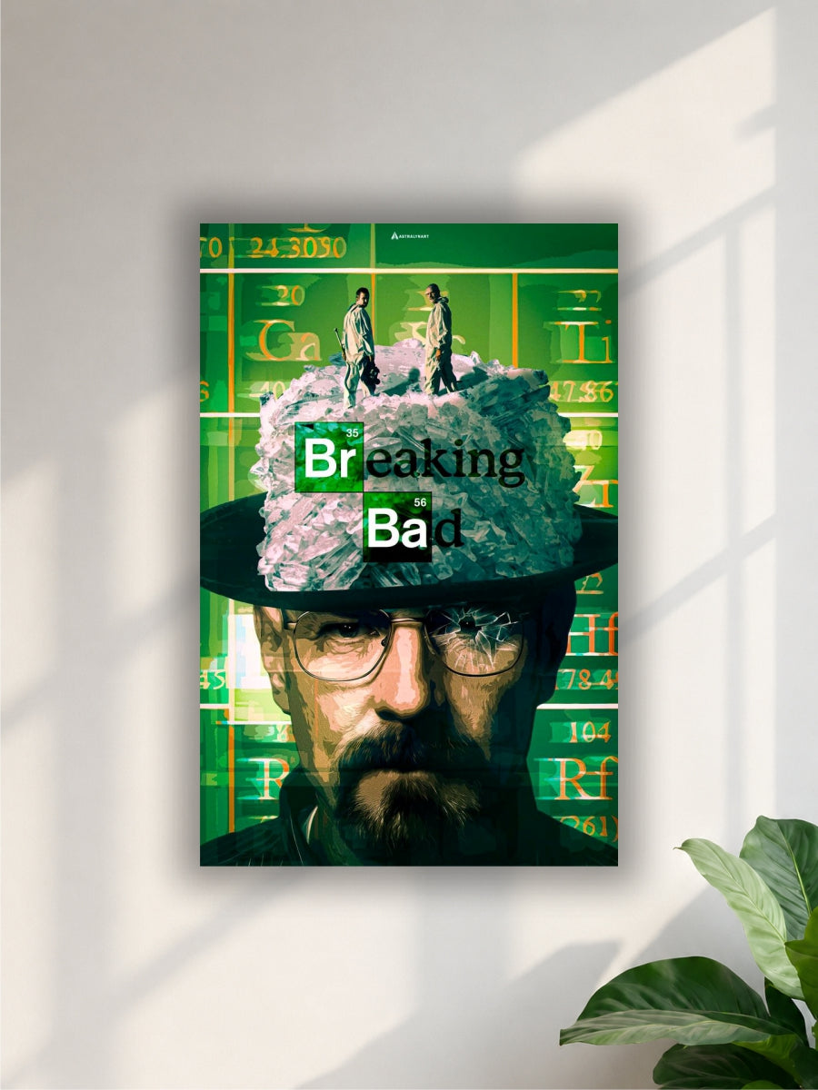 Breaking Bad Heisenberg Poster | Walter White Wall Art