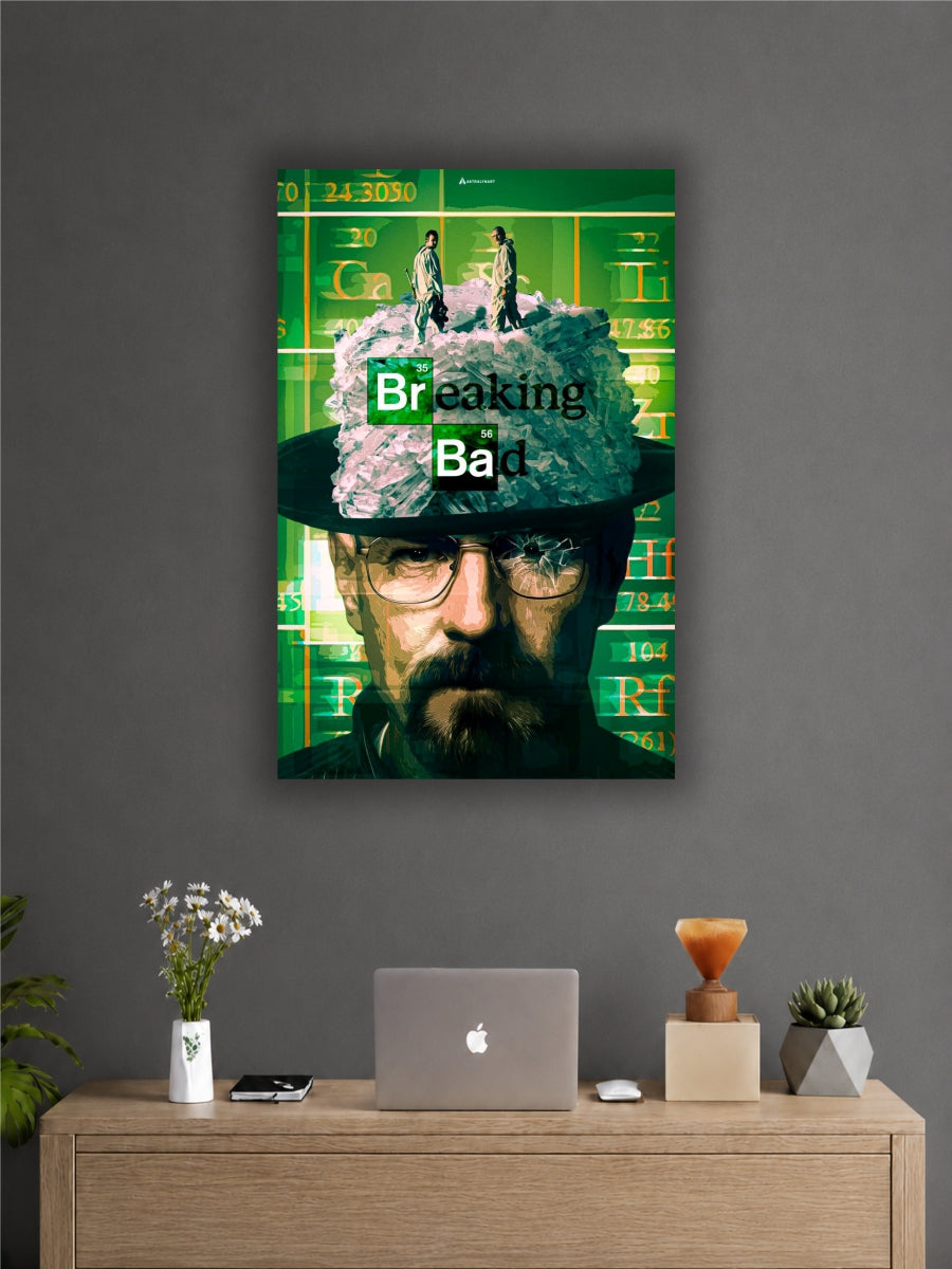 Breaking Bad Heisenberg Poster | Walter White Wall Art