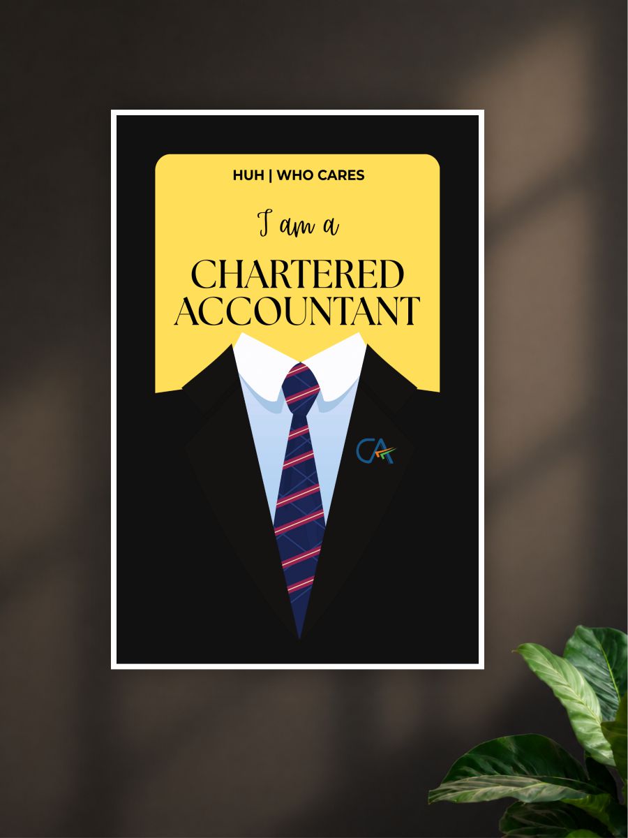 Chartered Accountant Motivation Poster
