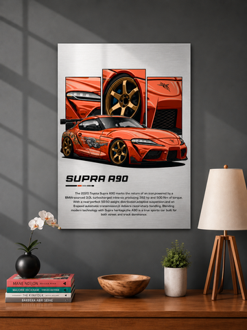 Supra A90 JDM Legend Metal Poster