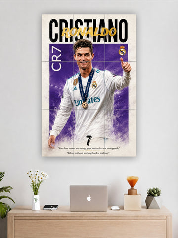 Cristiano Ronaldo 9-Piece Split Poster