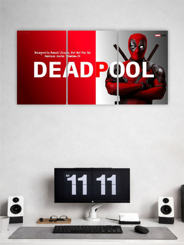 Deadpool Chaos Mode Splt Poster set